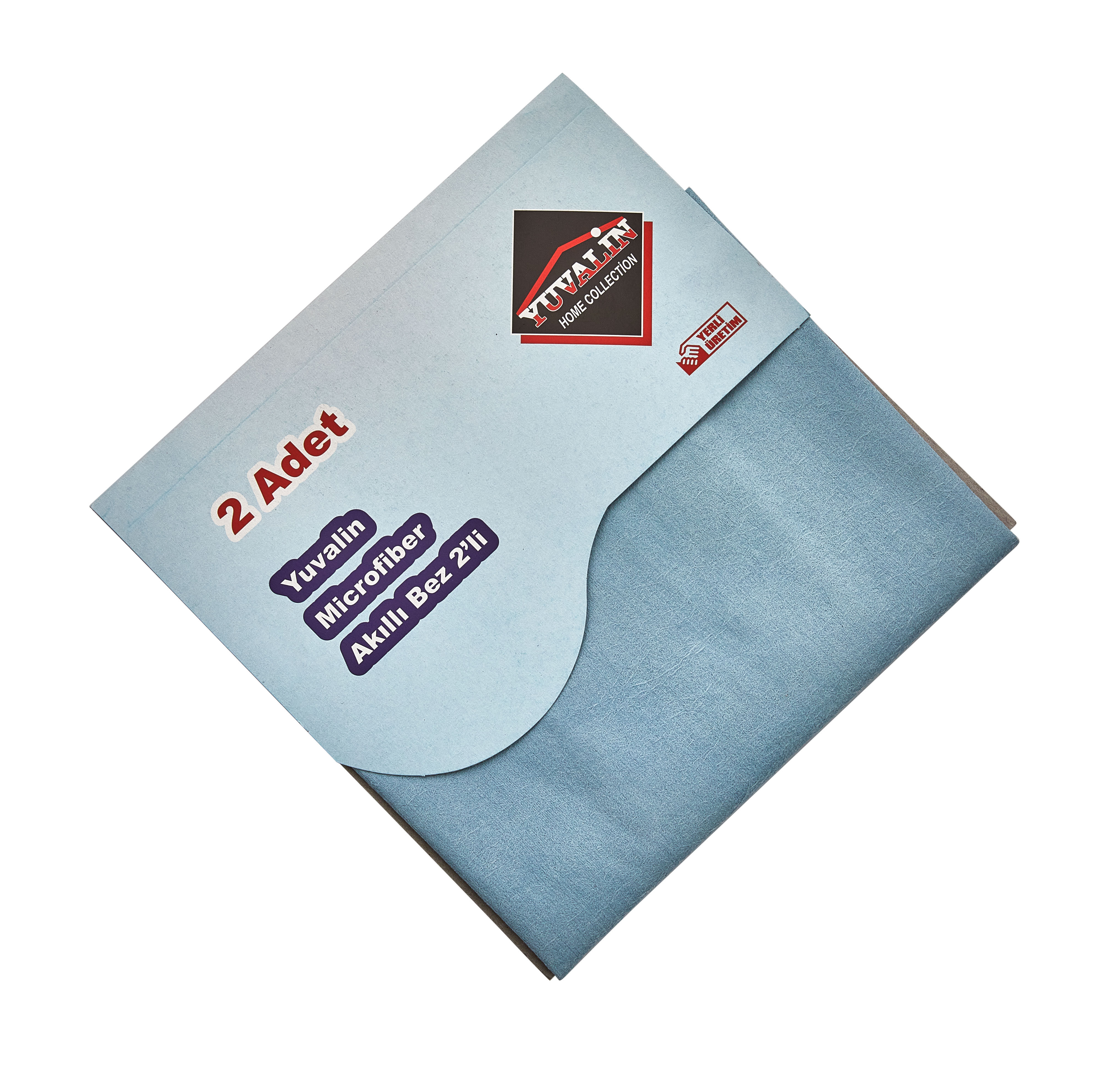Yuvalin Microfiber Desenli Akıllı Bez 2'li